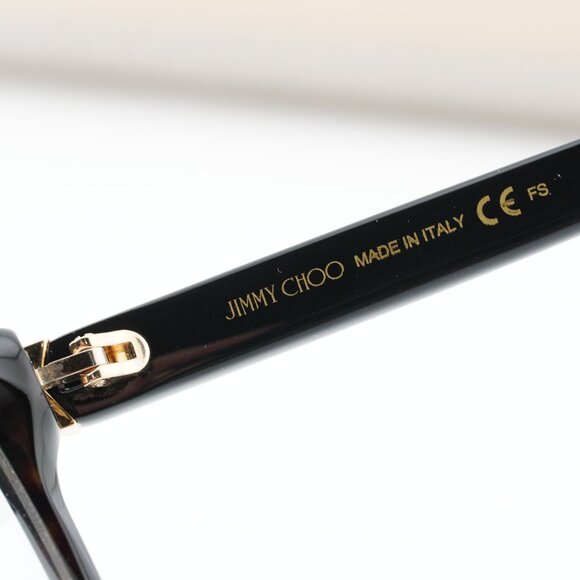 Jimmy Choo JC227 0086 00 Square 52mm Eyeglasses - Havana - Picture 5 of 10